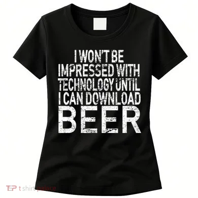 Funny Beer Drinker Women's T-Shirt