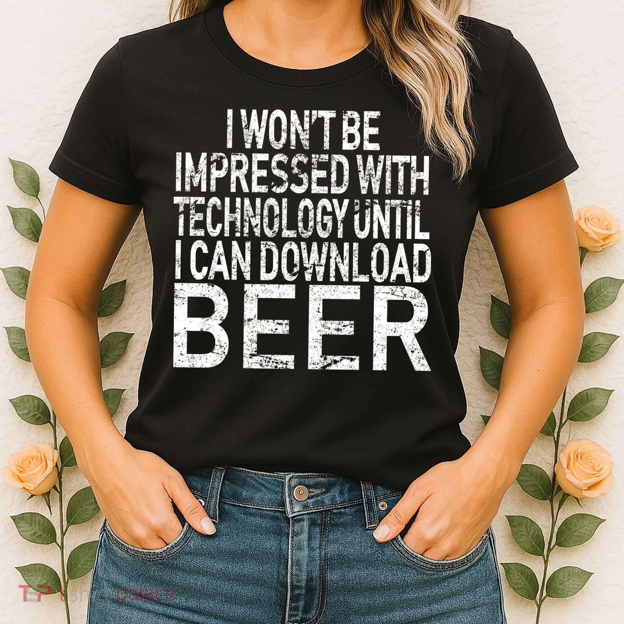 Funny Beer Drinker Women's T-Shirt
