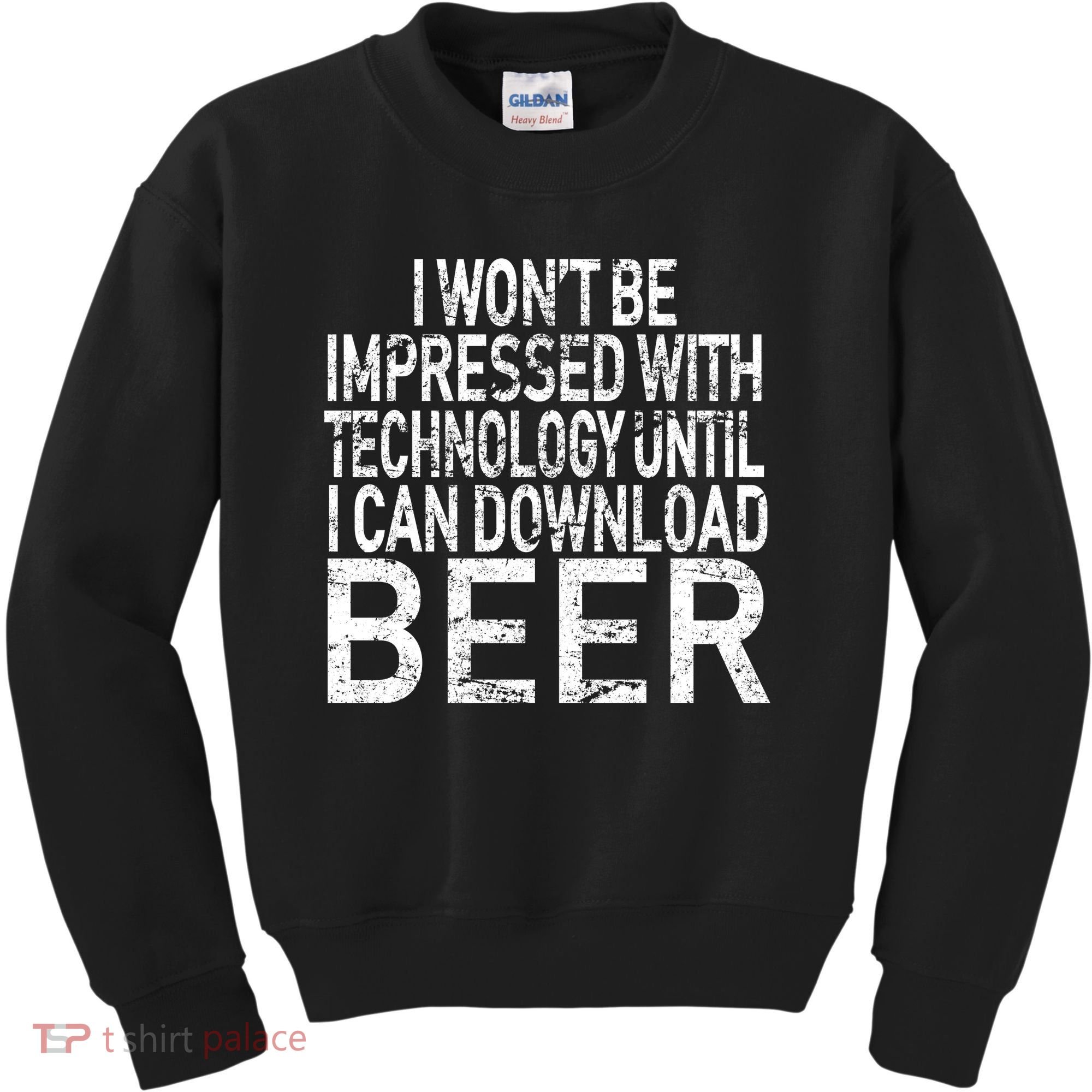 Funny Beer Drinker Kids Sweatshirt