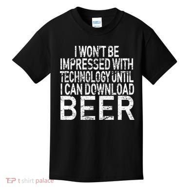 Funny Beer Drinker Kids T-Shirt