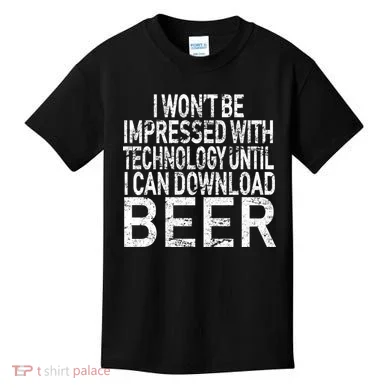 Funny Beer Drinker Kids T-Shirt