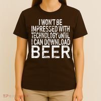 Funny Beer Drinker T-Shirt thumb 4