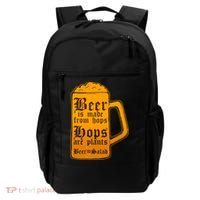 Funny Beer Equals Salad Backpack thumb 0