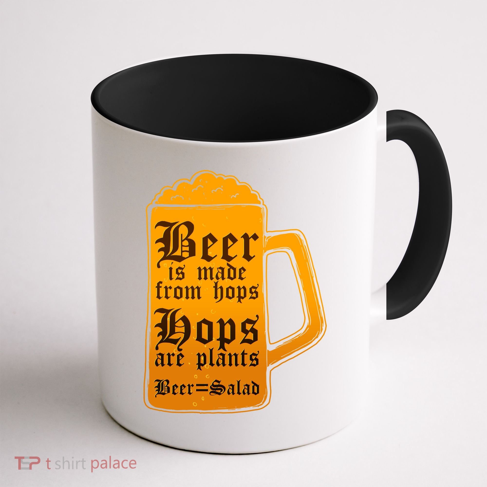 Funny Beer Equals Salad Coffee Mug