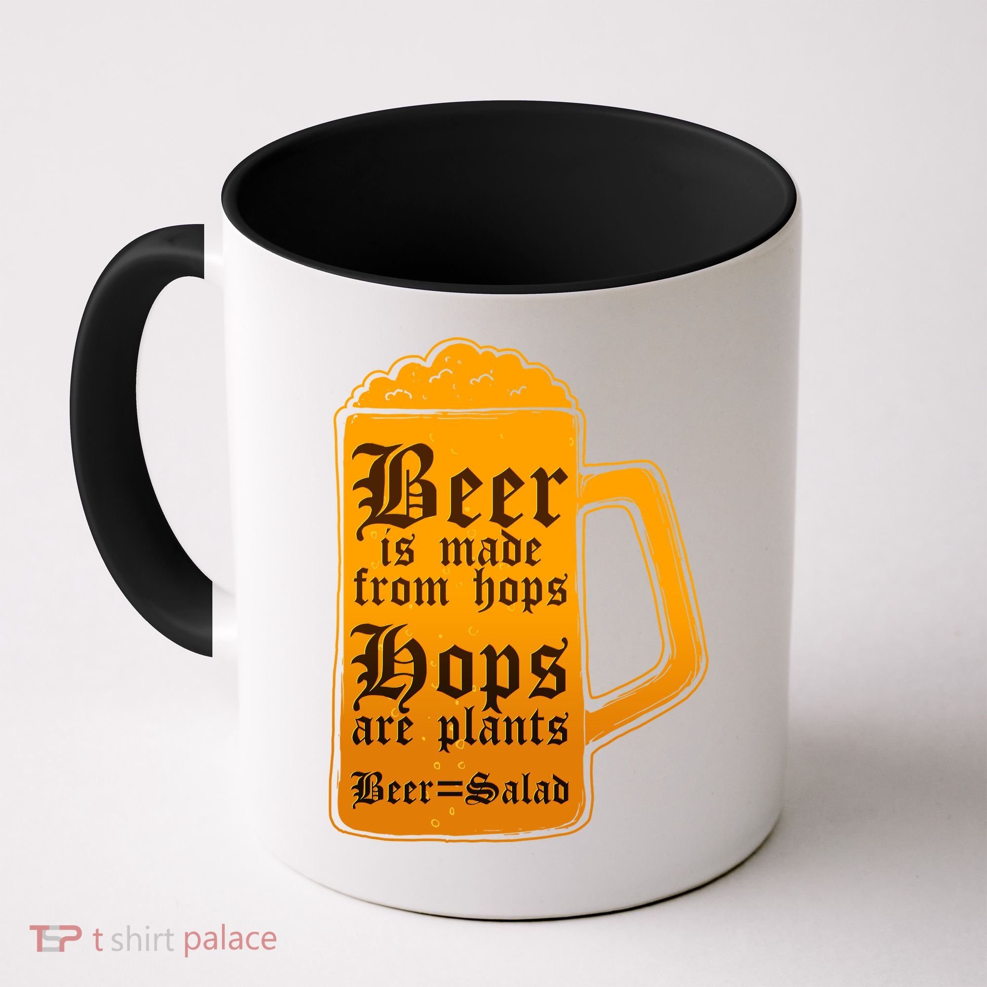 Funny Beer Equals Salad Coffee Mug