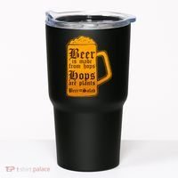 Funny Beer Equals Salad Tumbler thumb 0