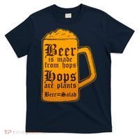 Funny Beer Equals Salad T-Shirt thumb 0