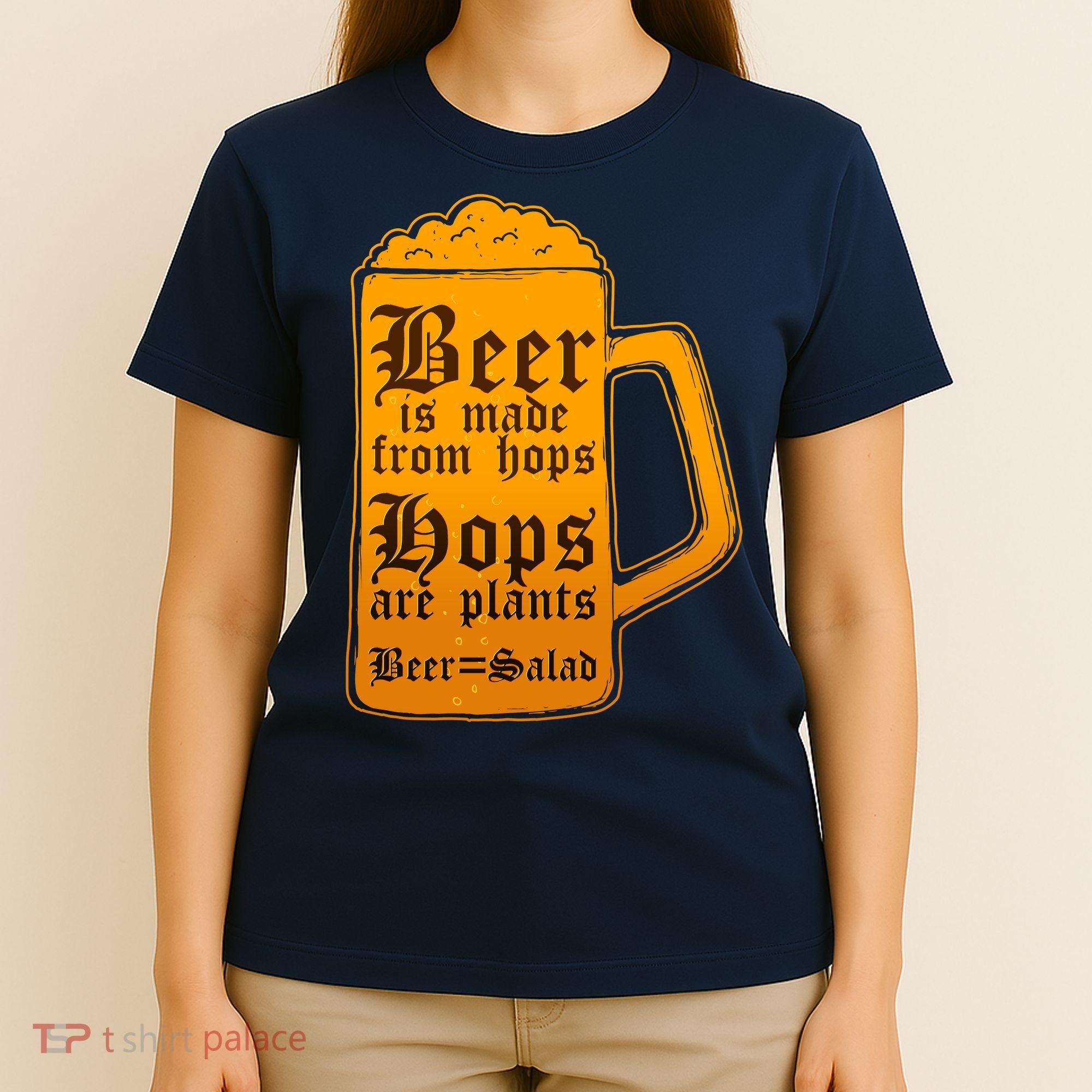 Funny Beer Equals Salad T-Shirt
