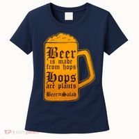 Funny Beer Equals Salad Women's T-Shirt thumb 0