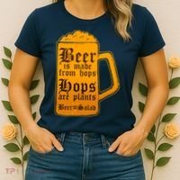 Funny Beer Equals Salad Women's T-Shirt thumb 2
