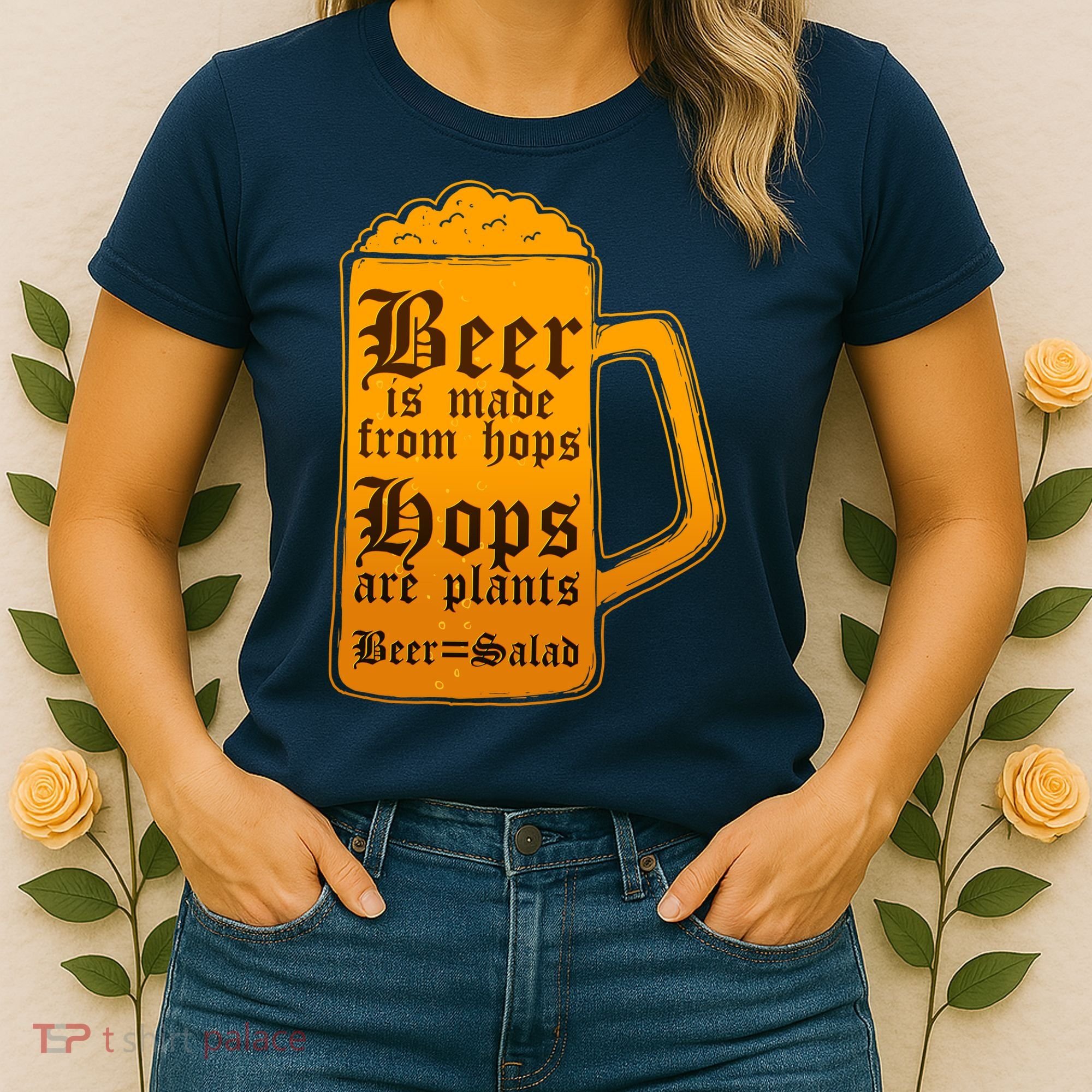 Funny Beer Equals Salad Women's T-Shirt