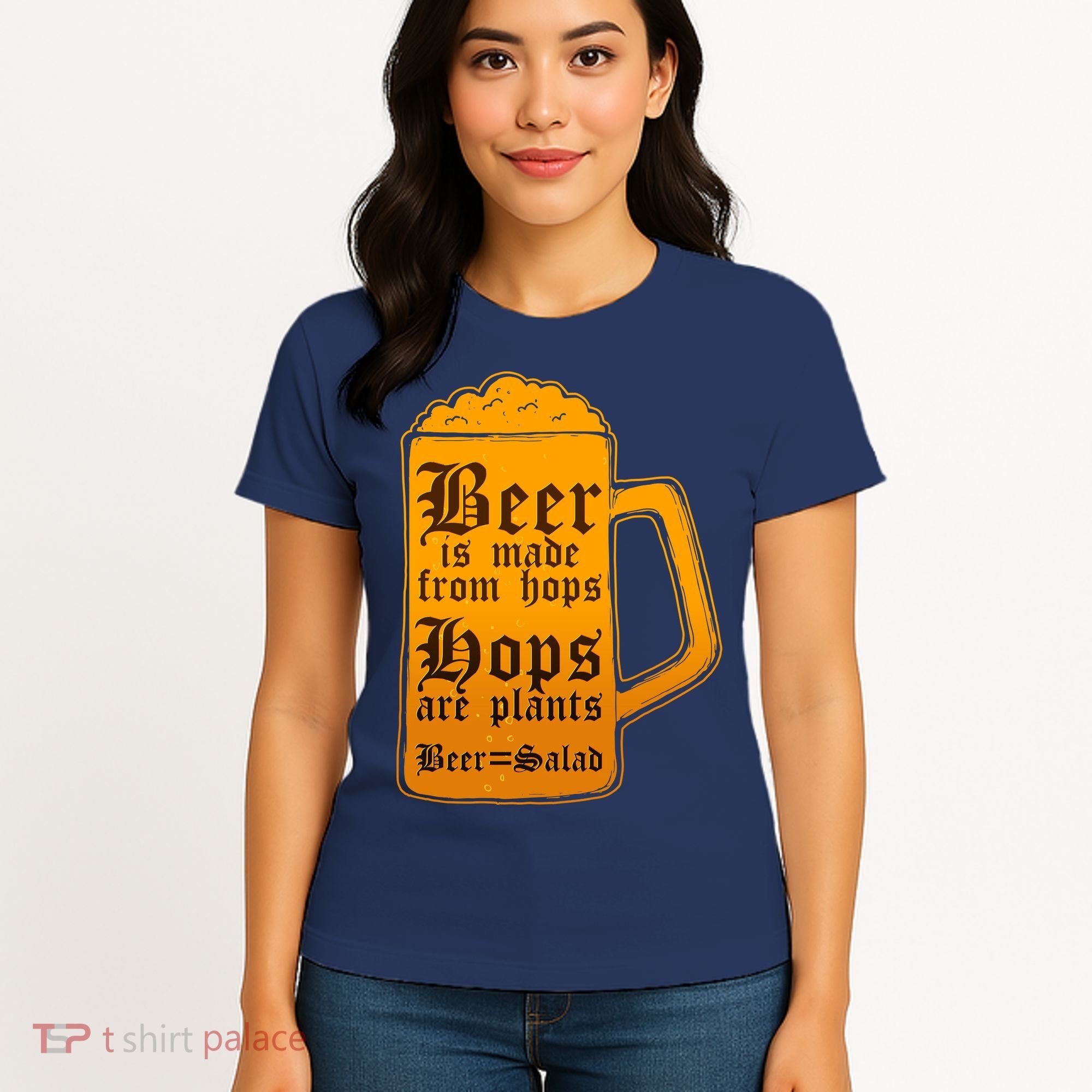 Funny Beer Equals Salad Women's T-Shirt