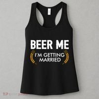 Funny Beer Me I'm Getting Married Women's Tank Top thumb 3