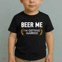 Funny Beer Me I'm Getting Married Toddler T-Shirt thumb 2