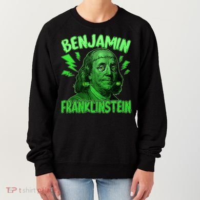 Funny Benjamin Franklinstein Women's Sweatshirt