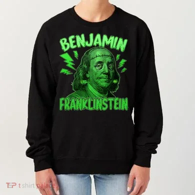 Funny Benjamin Franklinstein Women's Sweatshirt