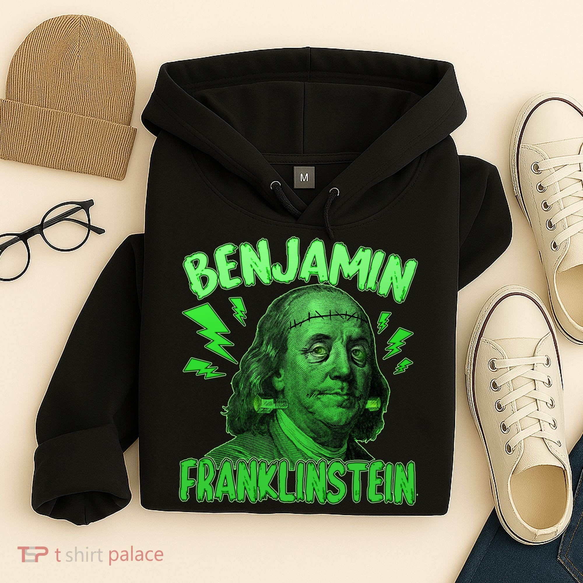 Funny Benjamin Franklinstein Hoodie