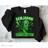 Funny Benjamin Franklinstein Sweatshirt thumb 2