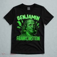 Funny Benjamin Franklinstein T-Shirt thumb 5