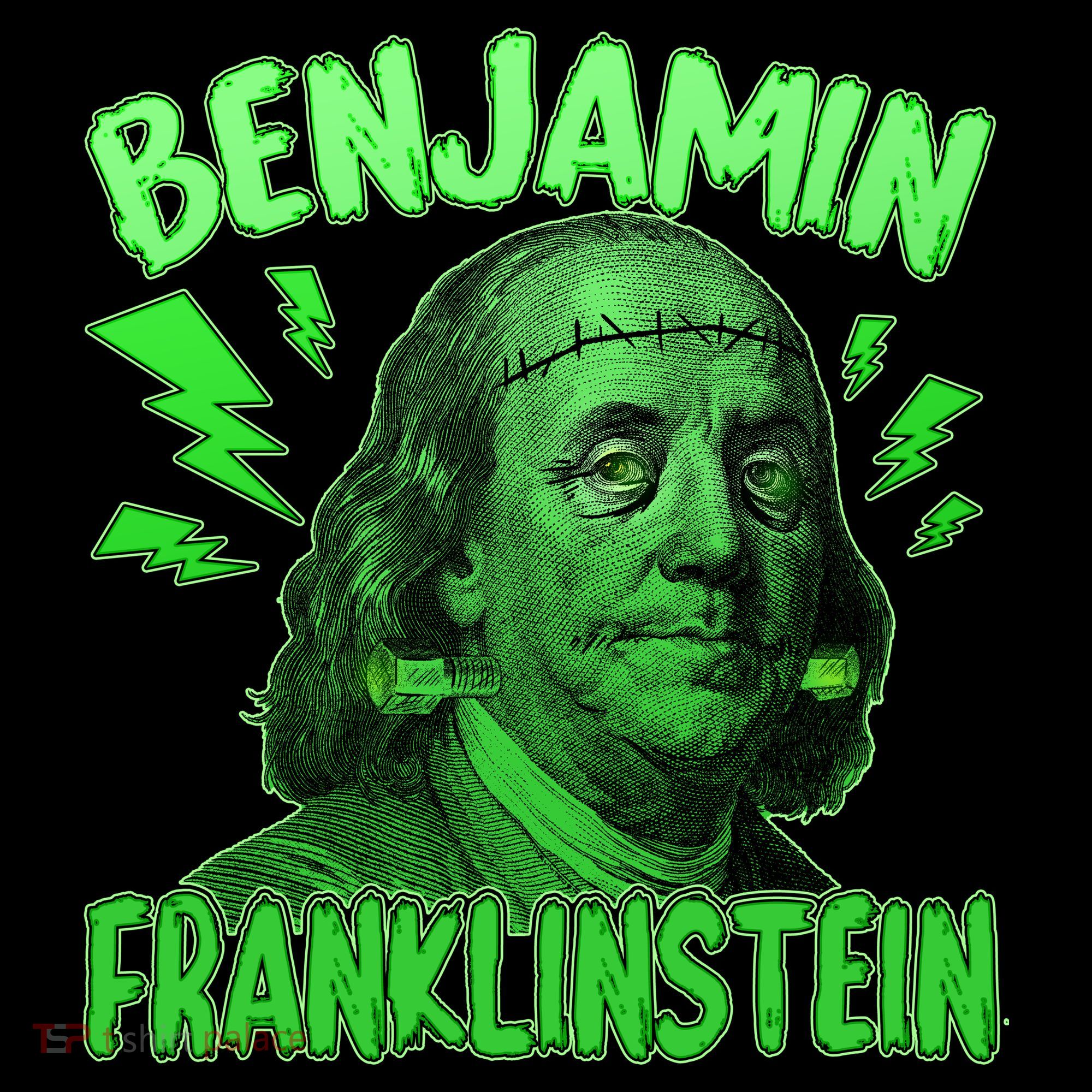 Funny Benjamin Franklinstein Bucket Hat