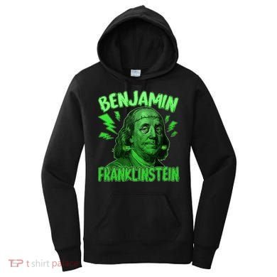 Funny Benjamin Franklinstein Women's Hoodie