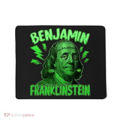 Funny Benjamin Franklinstein Mousepad