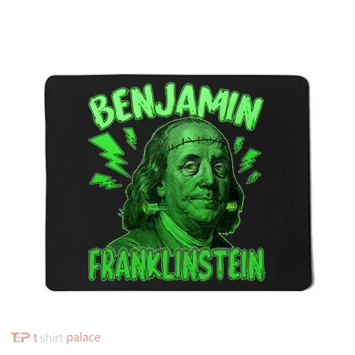 Funny Benjamin Franklinstein Mousepad