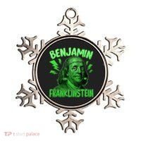Funny Benjamin Franklinstein Ornament thumb 0