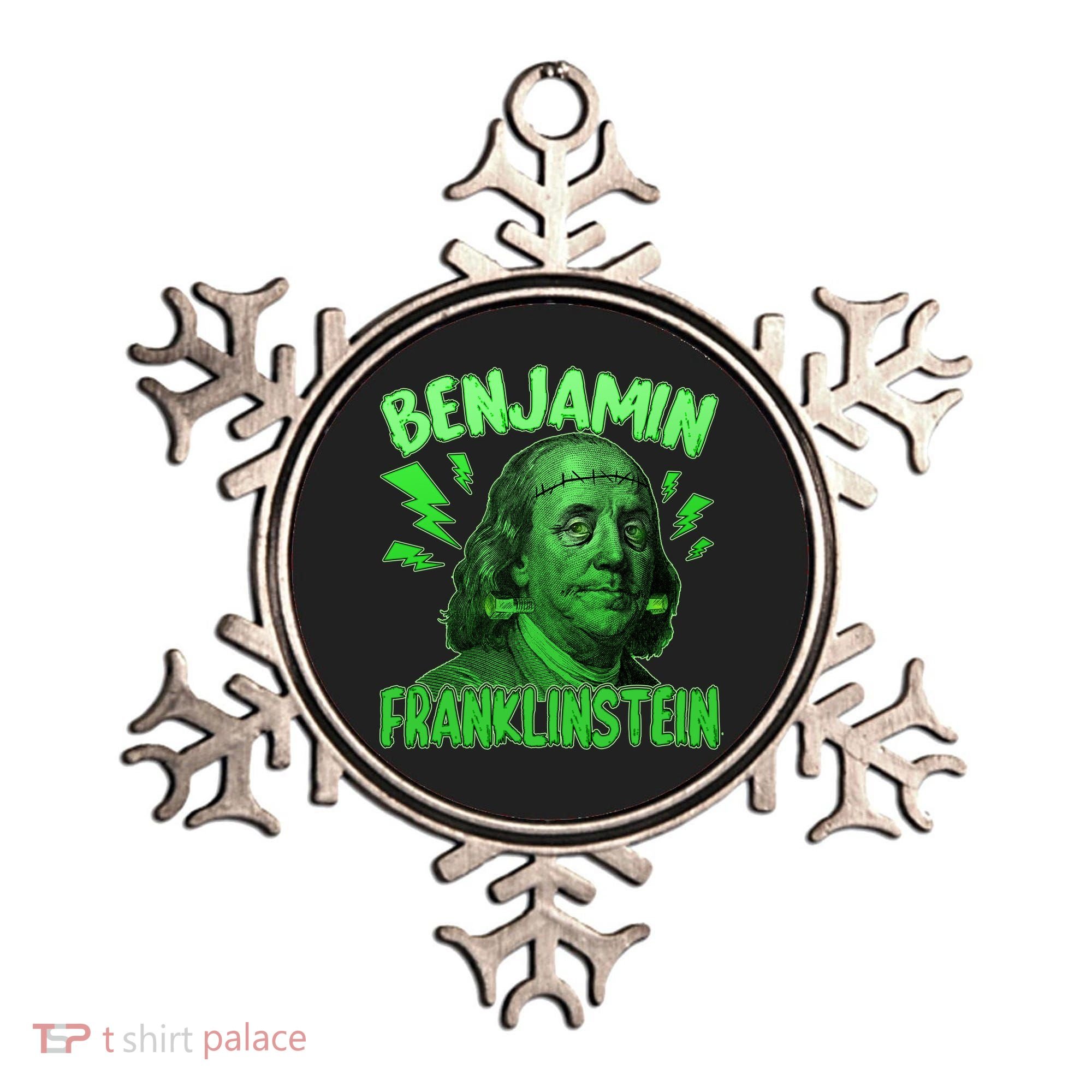 Funny Benjamin Franklinstein Ornament
