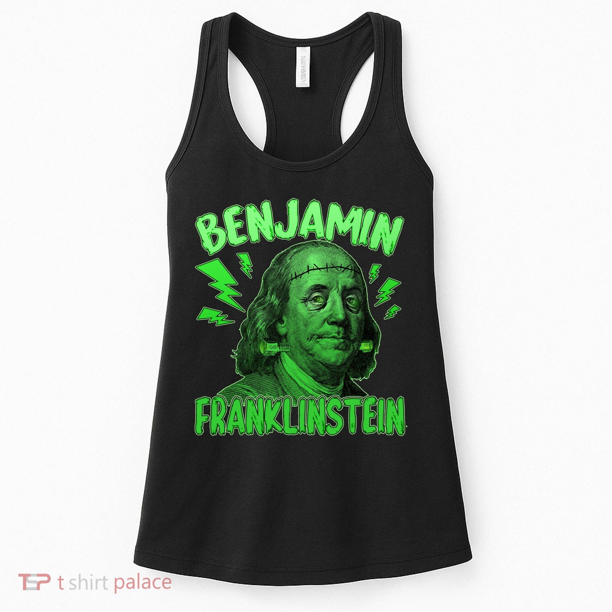 Funny Benjamin Franklinstein Women's Tank Top