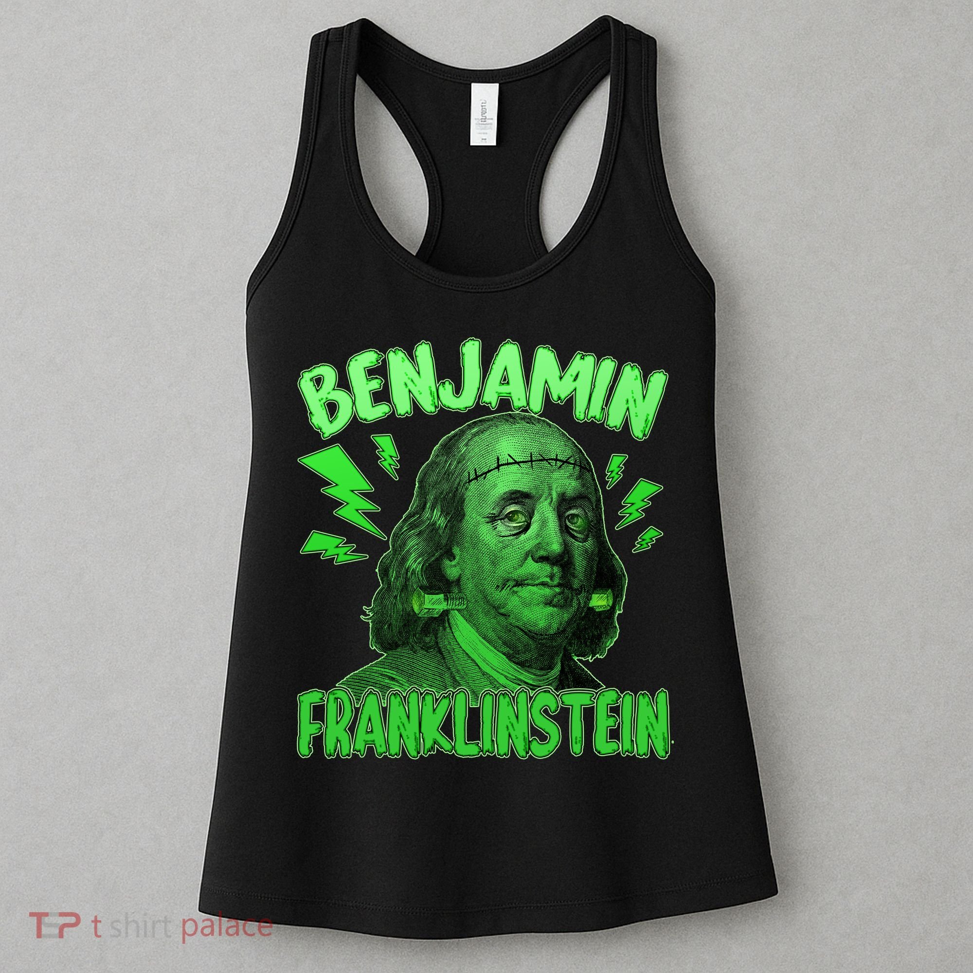 Funny Benjamin Franklinstein Women's Tank Top