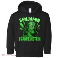 Funny Benjamin Franklinstein Toddler Hoodie thumb 0