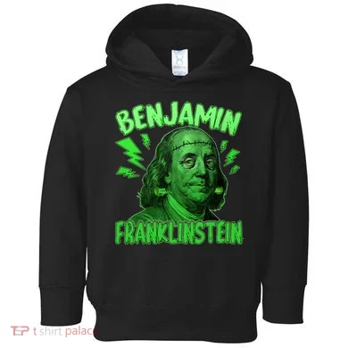 Funny Benjamin Franklinstein Toddler Hoodie