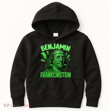 Funny Benjamin Franklinstein Kids Hoodie