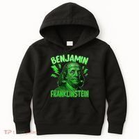 Funny Benjamin Franklinstein Kids Hoodie thumb 0