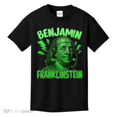 Funny Benjamin Franklinstein Kids T-Shirt