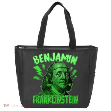 Funny Benjamin Franklinstein Tote Bag