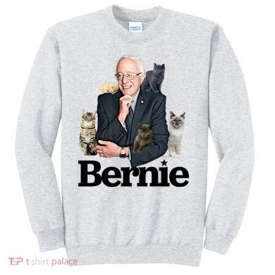 Funny Bernie Sanders Cats Sweatshirt