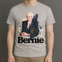 Funny Bernie Sanders Cats T-Shirt thumb 3