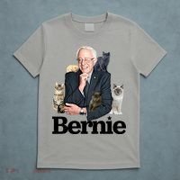 Funny Bernie Sanders Cats T-Shirt thumb 5
