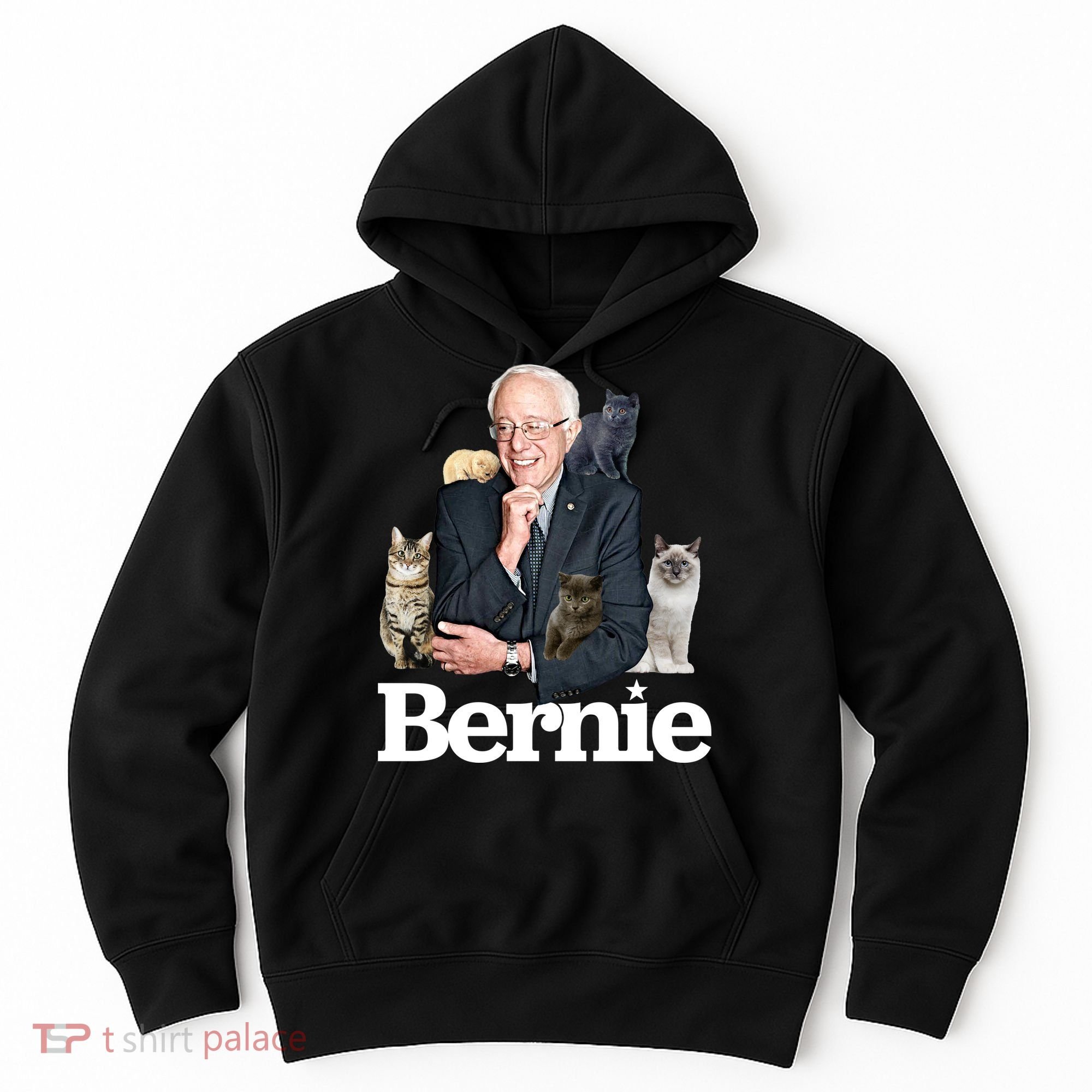 Funny Bernie Sanders Cats Hoodie