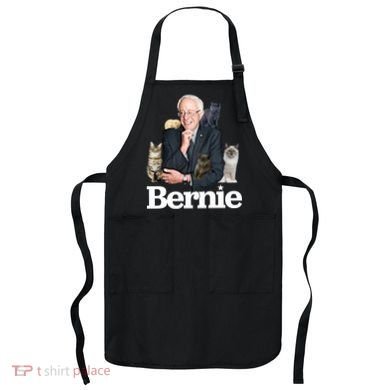 Funny Bernie Sanders Cats Apron