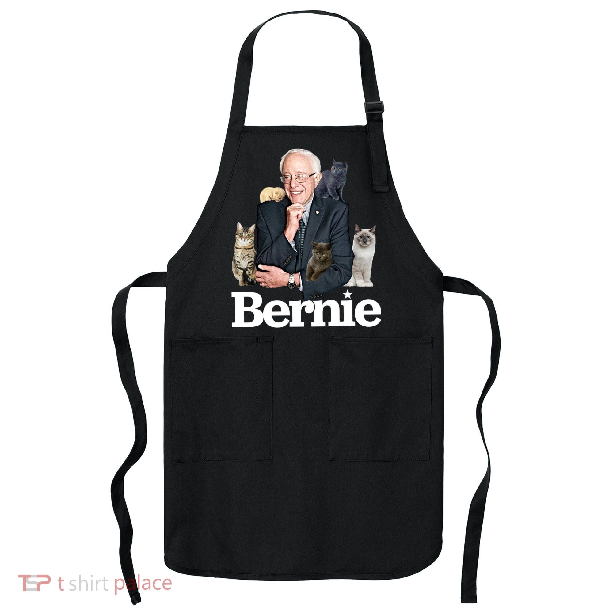 Funny Bernie Sanders Cats Apron