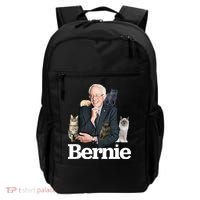 Funny Bernie Sanders Cats Backpack thumb 0