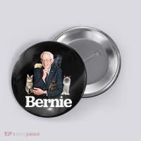 Funny Bernie Sanders Cats Button thumb 0