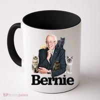 Funny Bernie Sanders Cats Coffee Mug thumb 0