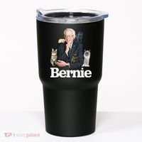 Funny Bernie Sanders Cats Tumbler thumb 0