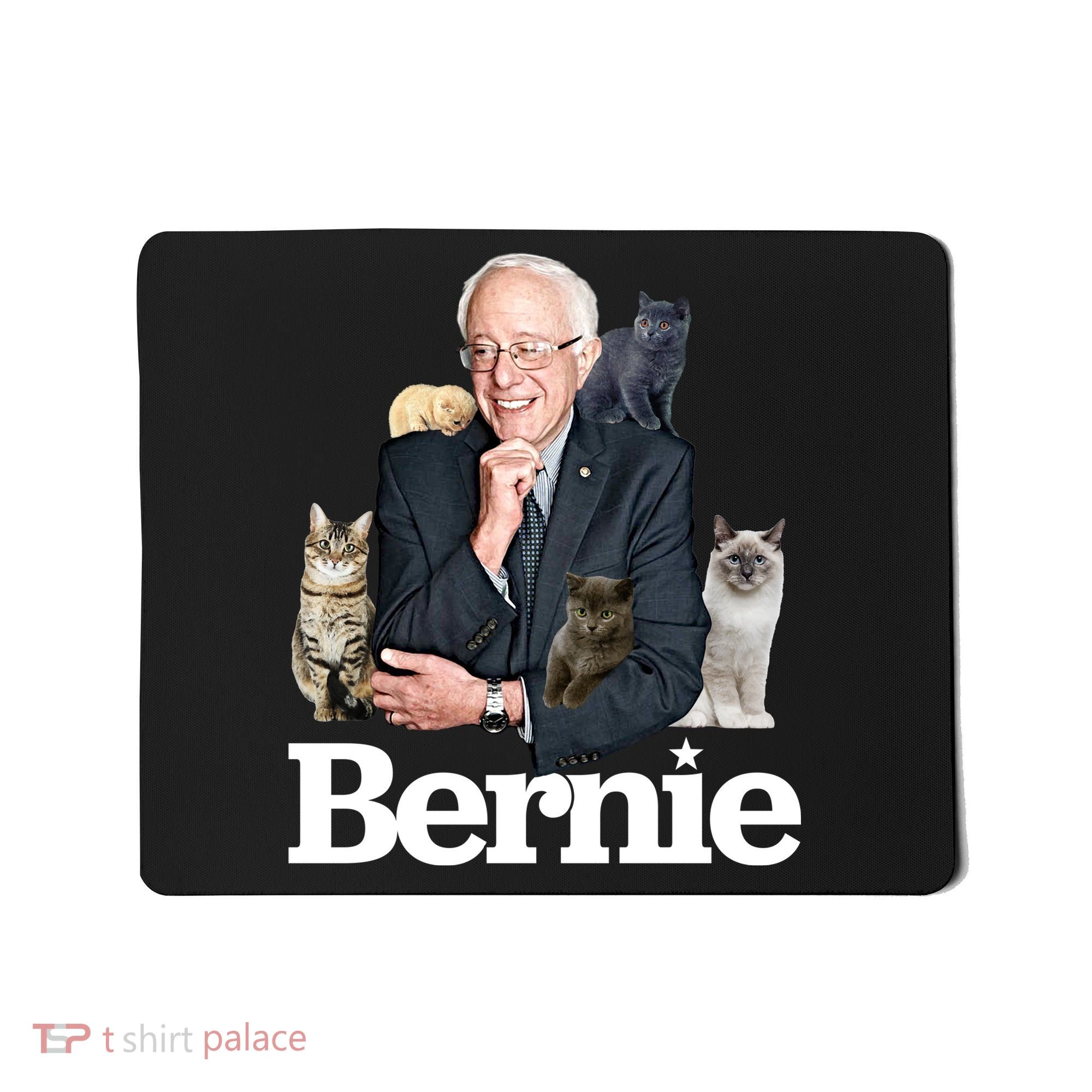 Funny Bernie Sanders Cats Mousepad