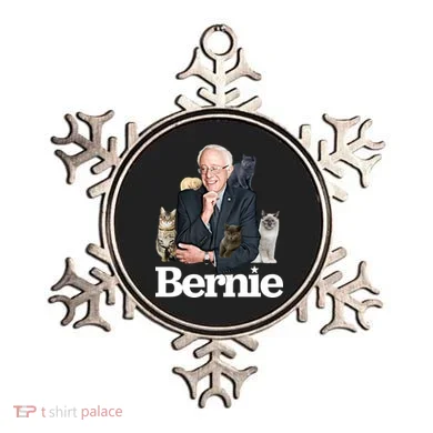 Funny Bernie Sanders Cats Ornament