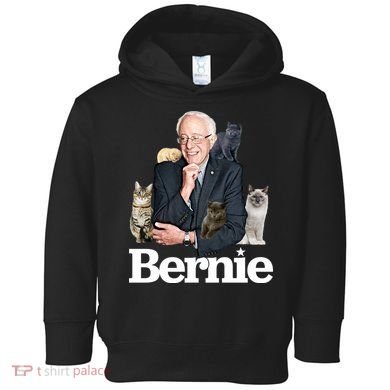 Funny Bernie Sanders Cats Toddler Hoodie